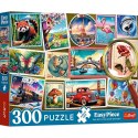 Puzzle 300 elementów EasyPiece Znaczki pocztowe