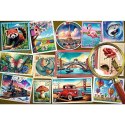 Puzzle 300 elementów EasyPiece Znaczki pocztowe