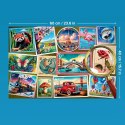 Puzzle 300 elementów EasyPiece Znaczki pocztowe