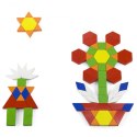 VIGA Drewniane Klocki Płaskie w wiaderku 250 elementów Montessori VIGA Drewniane Klocki Płaskie w wiaderku 250 elementów Montessori
