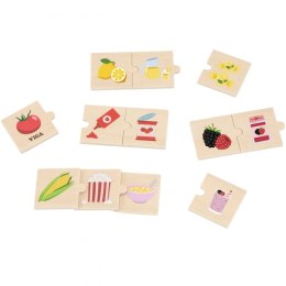 Zestaw Puzzli Odkrywaj Związki Między Naturą a Jedzeniem