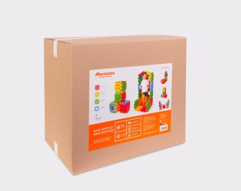 Klocki Waffle maxi 24 elementy