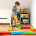 Platforma dydaktyczna z cegłami junior 28 elementów