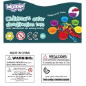WOOPIE Gra Edukacyjna Montessori Sorter Kolorów Zwierzęta 44 el.