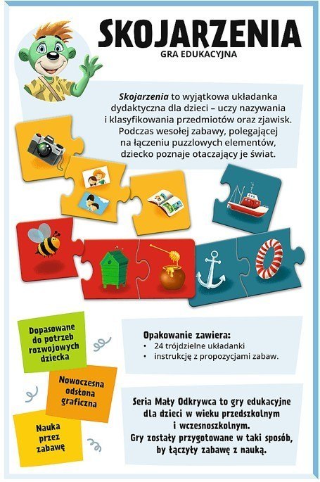 Gra Skojarzenia Mały Odkrywca