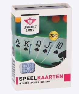 Karty Longfield 100% plastic 4 index