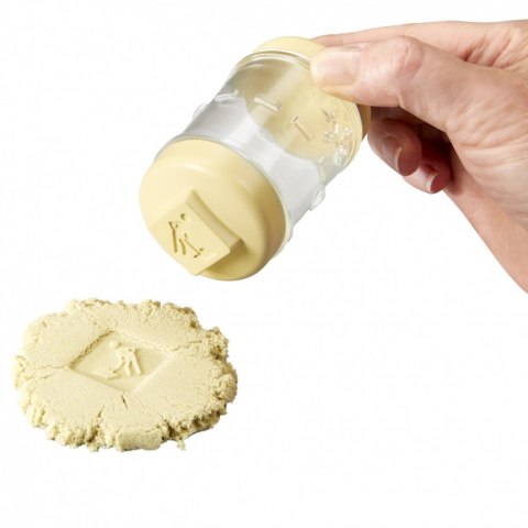 Masa plastyczna Wonder Factory Never Dry Sand Trucks, Wywrotka