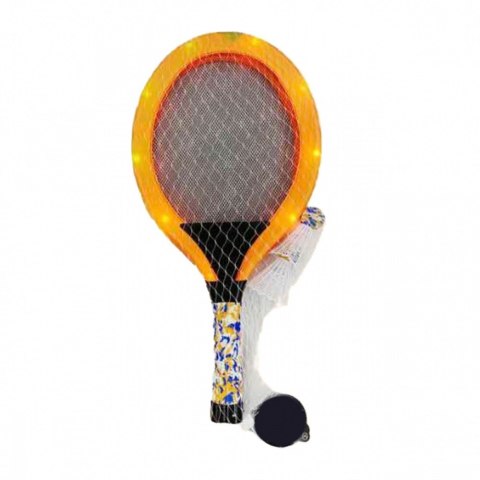 Tenis plażowy - rakietki świecące i lotka