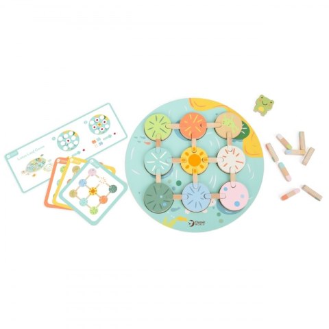 Gra Sensoryczna Liść Lotosu Dopasuj Kształty i Kolory