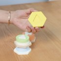 Sorter Montessori Kształtów i Kolorów Układanka Wieża