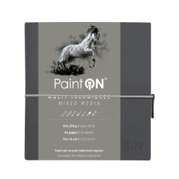Szkicownik Paint`On 14x14 250g Szary