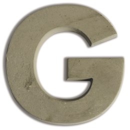 Litera G z betonu H: 5 cm