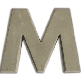 Litera M z betonu H:7,6 cm