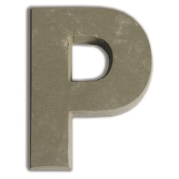 Litera P z betonu H:5 cm