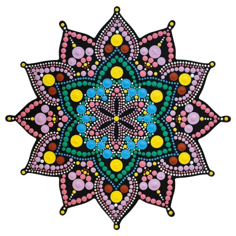 Malowanie kropkami DUO Etniczny 30 cm