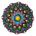 Malowanie kropkami DUO Serwetka 10 cm