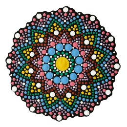 Malowanie kropkami DUO Serwetka 10 cm