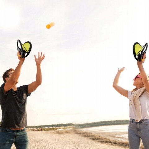 Gra Zręcznościowa Catch Ball Rzucaj Łap Paletka+ 2 Piłki