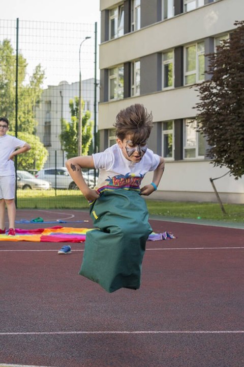 Worek do skakania 60 cm błękitny - OUTLET - skaza materiału