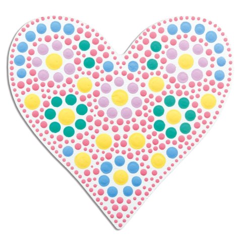 Zestaw do malowania kropkami Dziewczęcy