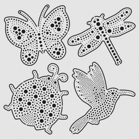 Zestaw do malowania kropkami Natura