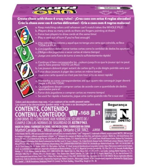 Gra UNO Party Imprezowa refresh