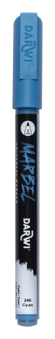 Marker MARBEL 2 mm Cyjan