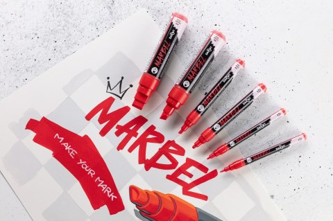 Marker MARBEL 2 mm Czerwień Makowa
