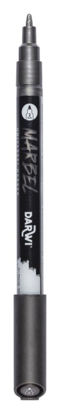 Marker MARBEL 2 mm Metaliczny Czarny