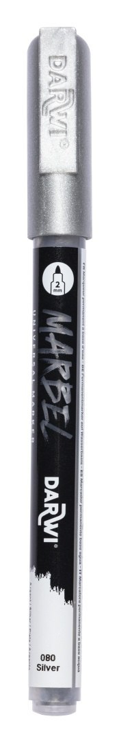 Marker MARBEL 2 mm Srebrny