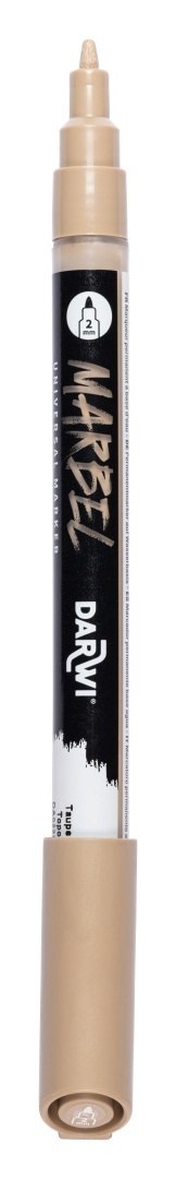 Marker MARBEL 2 mm Szarobrązowy