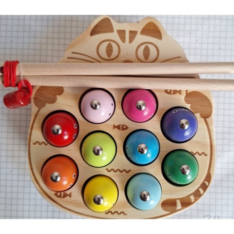 Drewniana gra Łowienie rybek