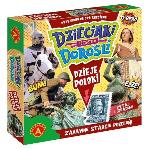 Gra Dzieje Polski. Dzieciaki kontra Dorośli.