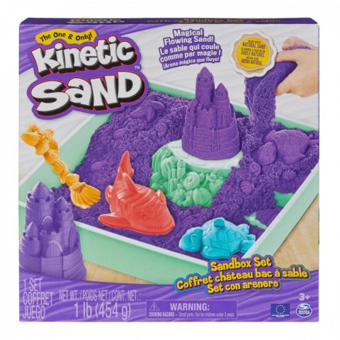 Piasek kinetyczny Kinetic Sand Mała piaskowinica fioletowa