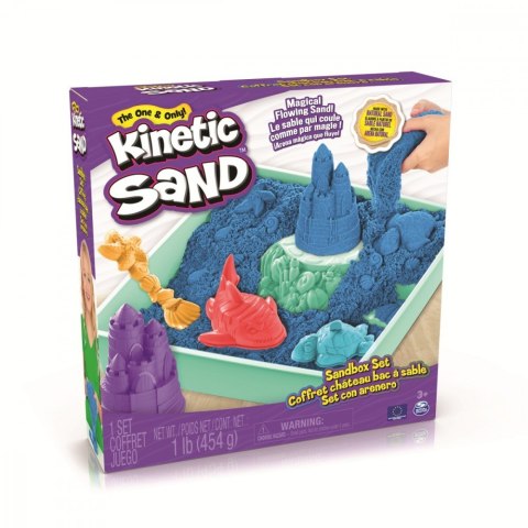 Piasek kinetyczny Kinetic Sand Mała piaskowinica niebieska