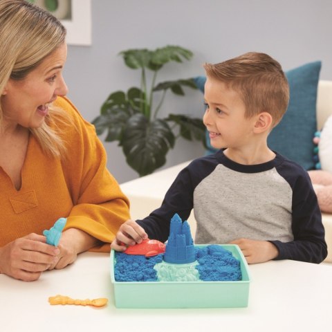 Piasek kinetyczny Kinetic Sand Mała piaskowinica niebieska