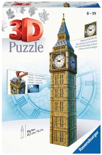 Puzzle 3D Big Ben Londyn
