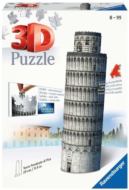 Puzzle 3D Krzywa Wieża w Pizie