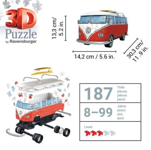 Puzzle 3D Samochód Volkswagen T1