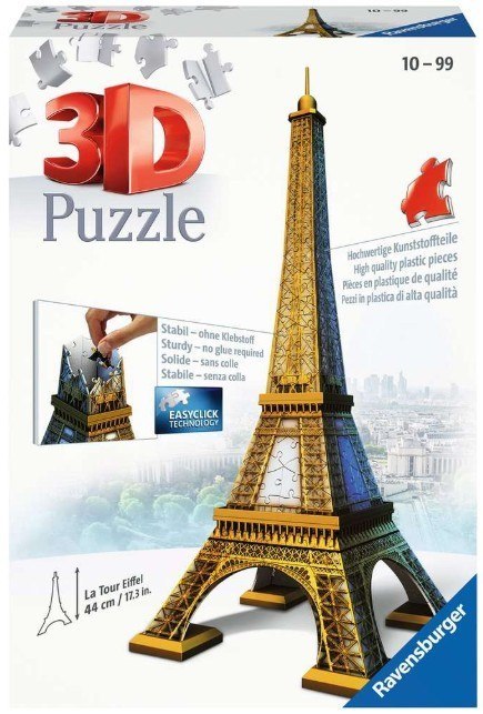 Puzzle 3D Wieża Eiffla