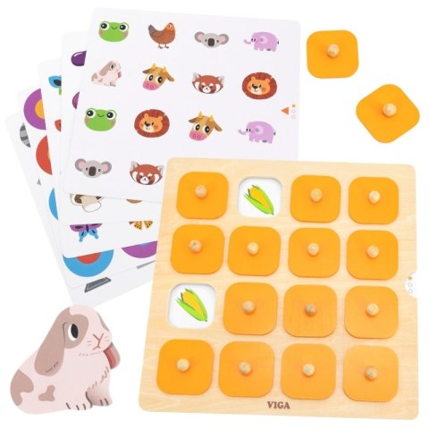 Memory Gra Pamięciowa Zgadnij Obrazki 10 Kart Montessori