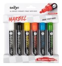 Zestaw 6 markerów MARBEL 4mm Podstawowe