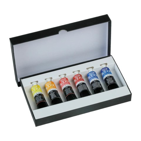 Farby akwarelowe tubki BLOCKX 6x15 ml