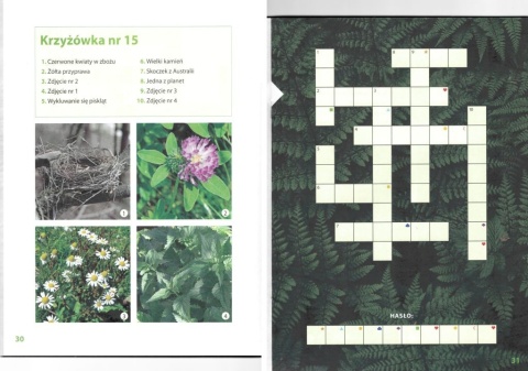 Krzyżówki z przyrodą w tle