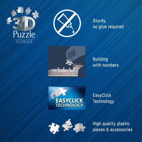 Puzzle 158 elementów 3D Samochód Lamborghini Huracan EVO Arando