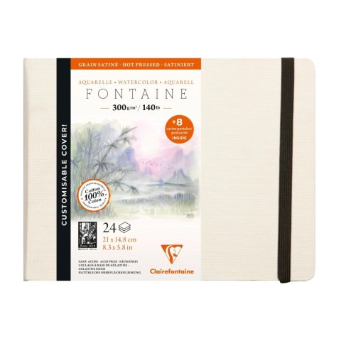 Szkicownik akwarelowy FONTAINE A5 300g