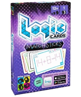 Logic Cards Matchsticks BRAIN GAMES