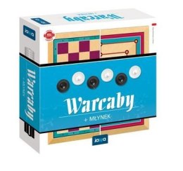 Gra Warcaby/Młynek 2 gry, Jawa, gra planszowa dla seniora