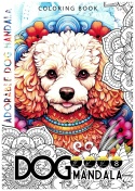 Kolorowanka A4 8 obrazków Dog mandala Psy