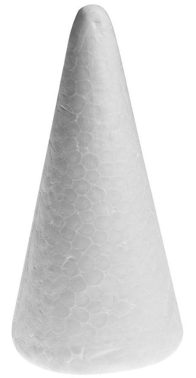 Stożki styropianowe 20cm 6szt